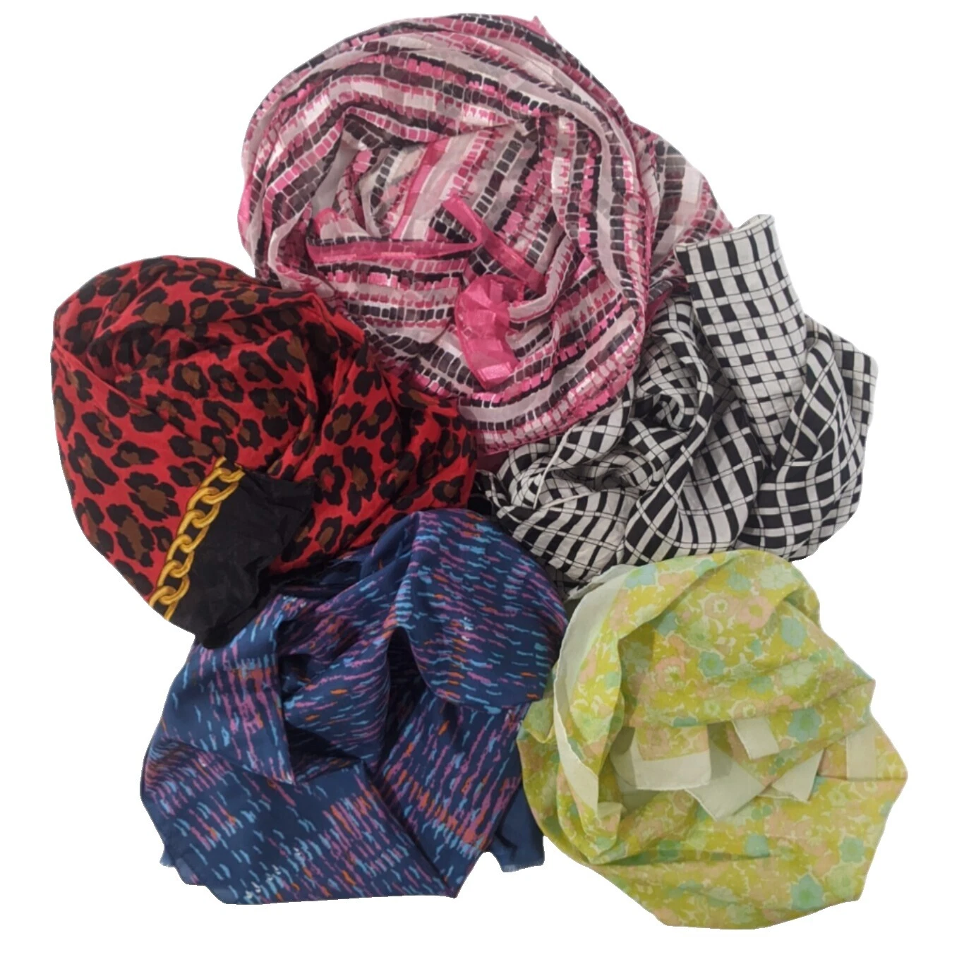 Женские винтажные шарфы и палантины из шелковой смеси