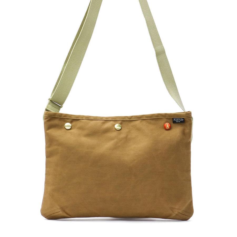 Waxed Canvas Messenger Bag Porter Yoshida Shoulder Bag - Waxed