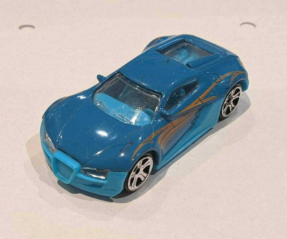 2014 Fast Lane Fastlane SS-006 Blue diecast sports car Hot Rod collectible Rare