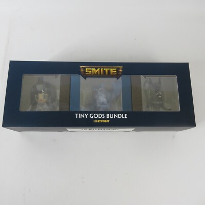 Smite Tiny Gods Figurines Anubis, Ymir and Neith Tiny Gods Bundle Rare
