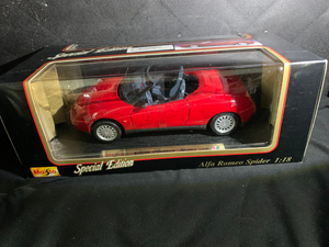 maisto alfa romeo spider 1995