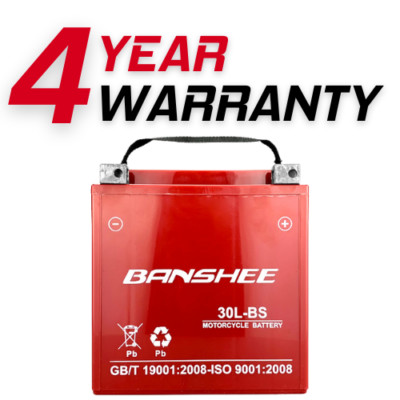 GYZ32HL 53030 YTX30L-BS Motorcycle 12V 30Ah Maintenance Free GEL