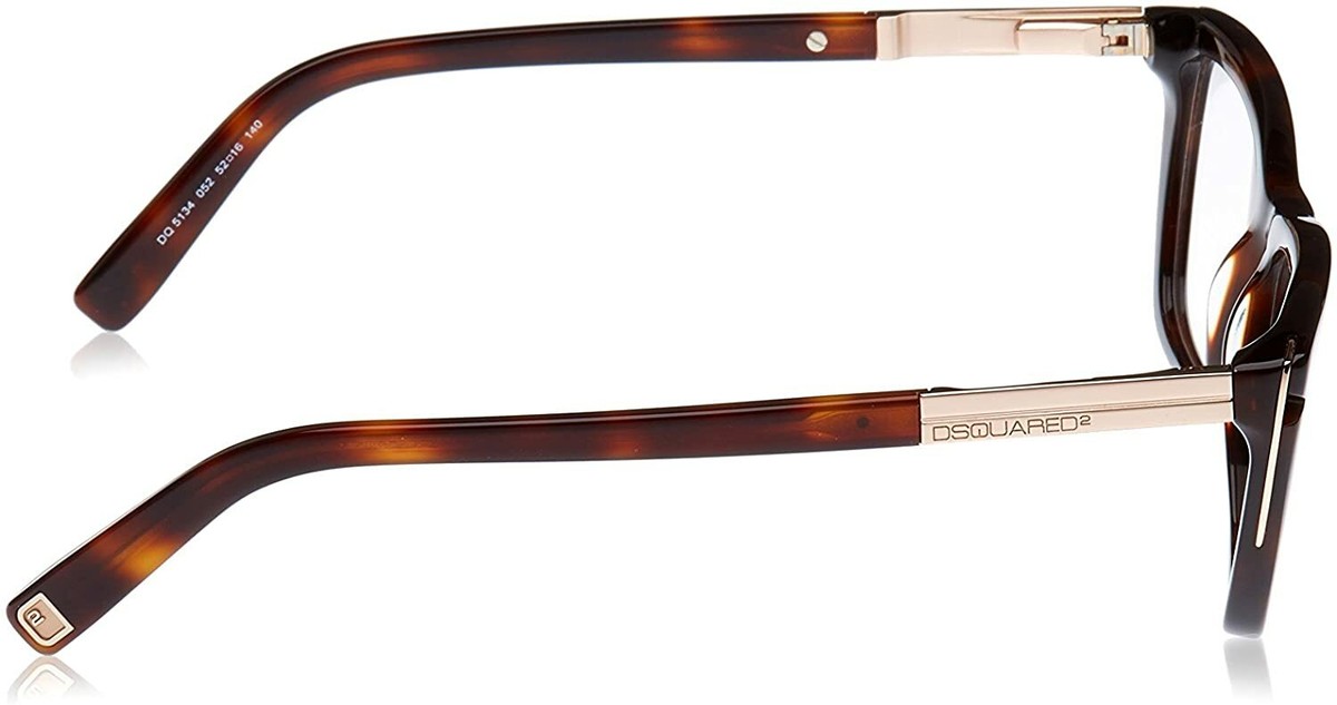 DSQUARED2 DQ5134 052 Brown Tortoise Color Eyeglasses Frame
