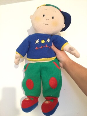 RARE PBS Caillou Plush Wearing Blue Shirt READ DESC. | eBay