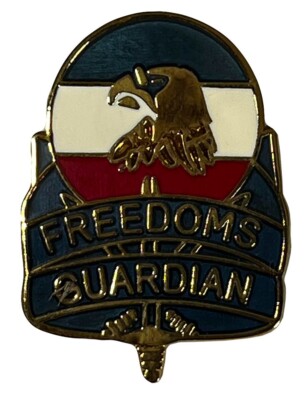 Pack of 50 Freedoms Guardian Motorcycle Hat Cap Lapel Pin M-244