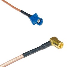 RG316 Fakra C Male to SMB FEMALE ANGLE RF Cable Rapid-SHIP LOT