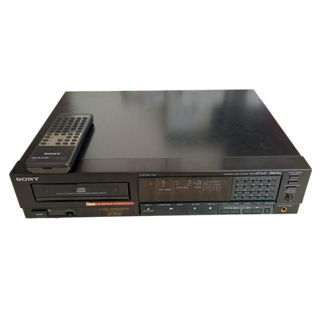 Sony CD Player CDP-227ESD Working Tested From Japan | eBay Sony CD Player CDP-227ESD Working Tested From Japan | eBay