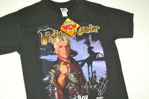 Vintage 90s Ric Flair WCW Wrestling T 