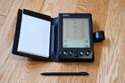 Palm Iiixe Handheld Pda with Stylus and Leather Case