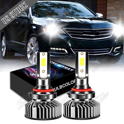 LED Bulb Headlight Kit Hi/Low Beam 9005 6000K White For 2016-2018 - Foto 14