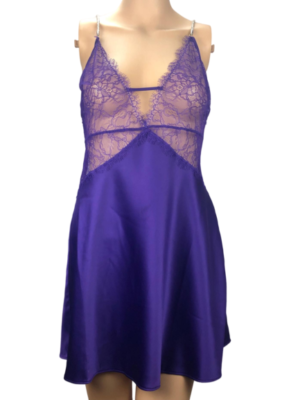 Shine Rope Strap Satin Slip, Purple, M - Women's Slips - Victoria's Secret