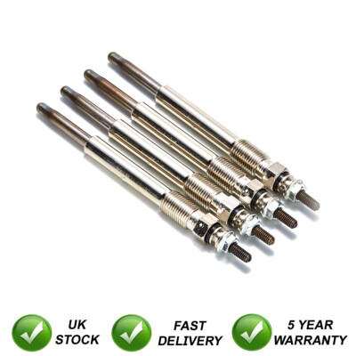 4x Diesel Heater Glow Plugs For Citroen Fiat Peugeot Suzuki Lancia