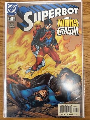 Superboy #81 December 2000 Faerber / Herrera DC Comics