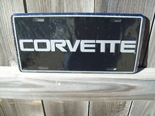 New Chevrolet Chevy Corvette License Plate Licensed by Chevrolet Made In USA