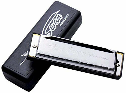 Swan Blues Diatonic Key of C Harmonica - Image 2 of 2