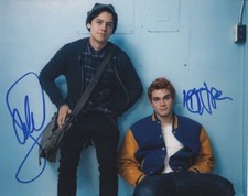 Riverdale KJ Apa Cole Sprouse Autographed Signed 8x10 Photo COA #C4