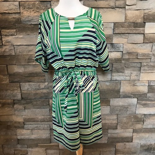 Antonio Melani Blue and Green Dress 