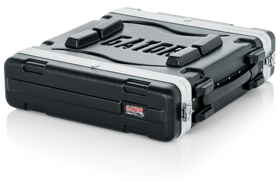 Gator Lightweight Molded 2U Rack Case with Heavy Duty Latches (GR-2L) - Image 3 of 4