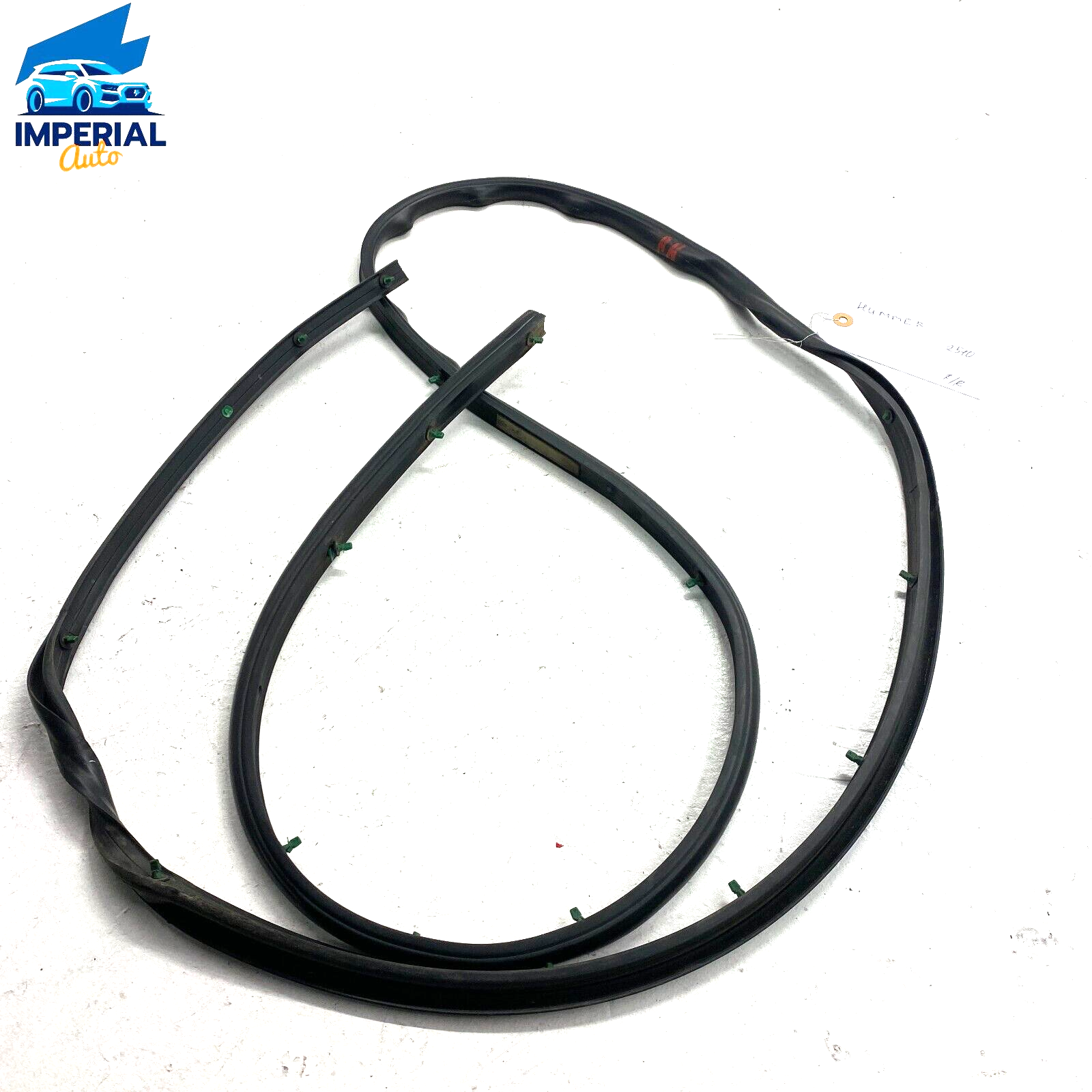 20032009 HUMMER H2 REAR RIGHT DOOR SEAL RUBBER WEATHERSTRIP WEATHER