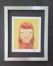 YOSHITOMO NARA + SIGNED PRINT FROM TOKYO + FRAMED