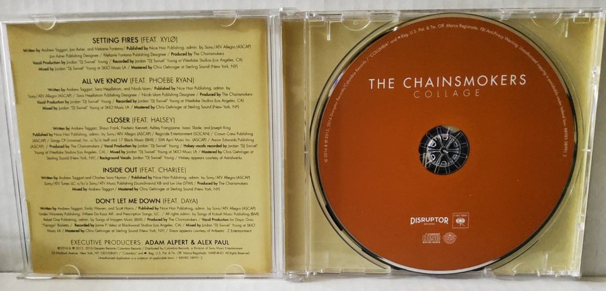 THE CHAINSMOKERS COLLAGE レコード s-l400.jpg