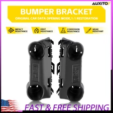 Fit 2014-2022 INFINITI Q50 FRONT LEFT & RIGHT SIDE BUMPER COVER BRACKET PAIR