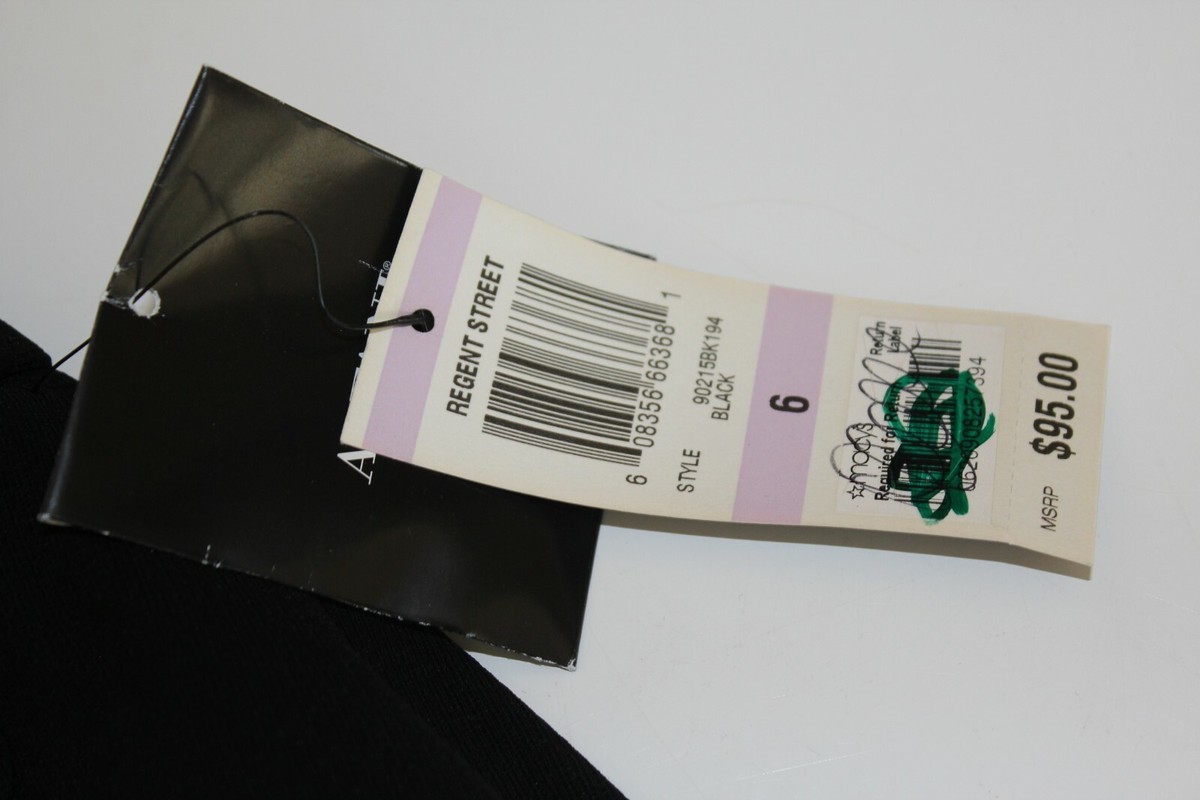 ALFANI Black Dress Pants Slacks Sz 6 NWT $95 L#641 | eBay