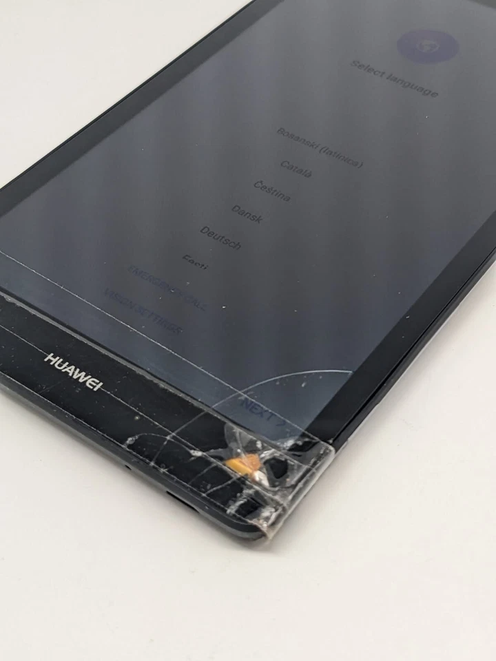 Huawei MediaPad T3 7 Schwarz 8 GB Tablet | VOLL FUNKTIONSFÄHIG | DISPLAYRISS - Bild 2 von 4