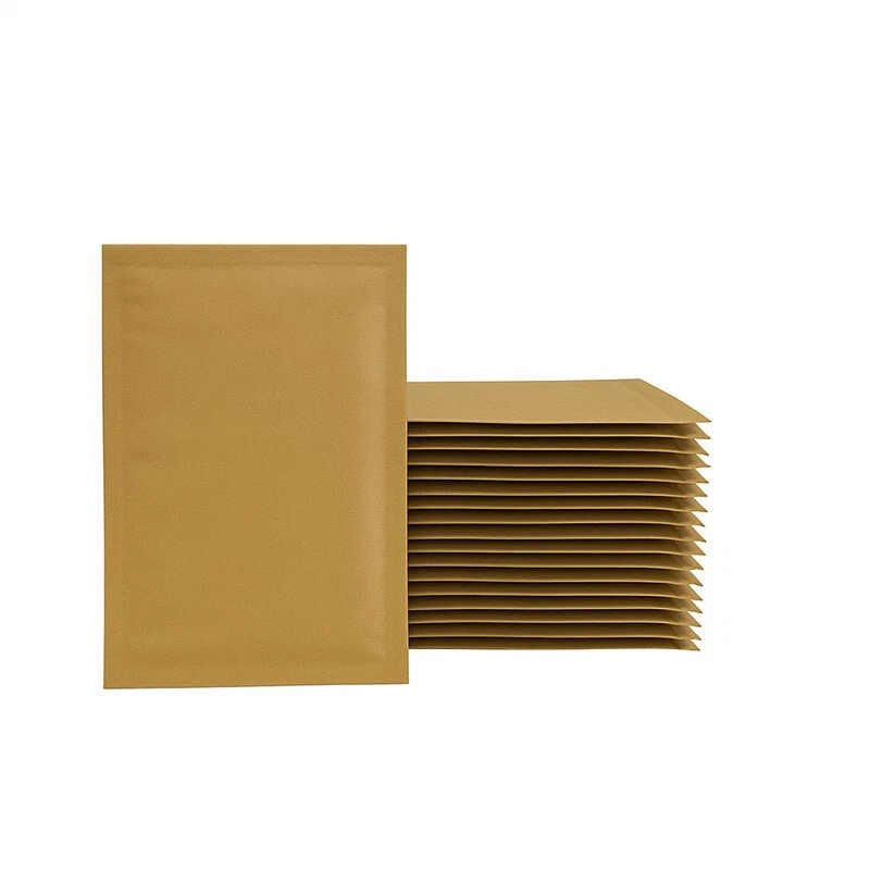 Arofol Bubble Mailers – Padded Self-Seal Envelopes Size 1 - 12 White | Gold - Image 2 of 4