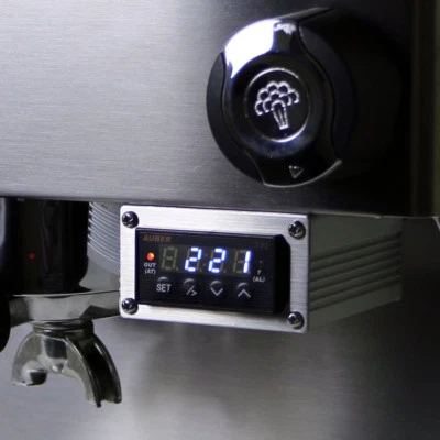 AUBER INSTRUMENTS PID kit for Rancilio Silvia Espresso, w/ Pre-infusion, White Display