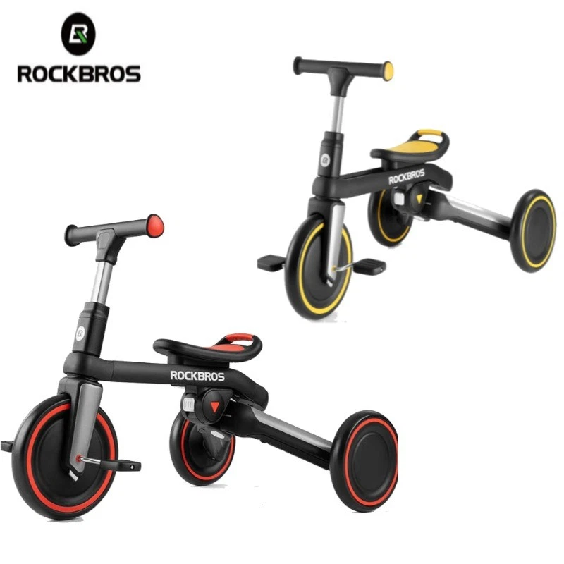 ROCKBROS Baby Walker Toddler Tricycles Kids Foldable Balance Bike Toys 2-5 Years