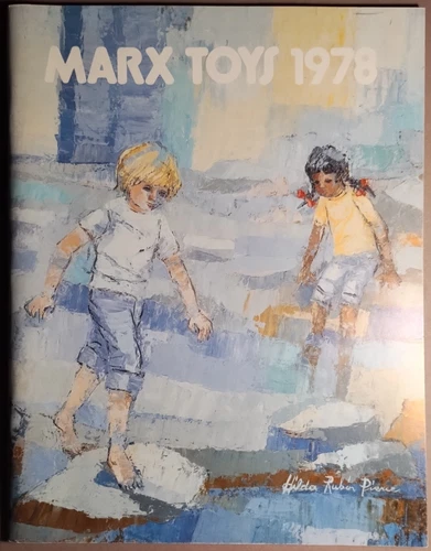 1978 Marx Toy Playset Figure Big Wheel Dealer Catalog Factory Original B2-86