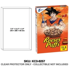 Protector For General Mills Dragonball Z Reese's Puff Cereal (Standard Size)