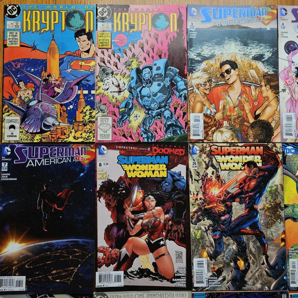 Huge Lot Of 38 SUPERMAN Comic Books DC 1987-2019 VF-NRMT First Issues TPBs - Image 4 of 4