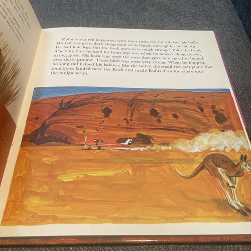 Rufus Das rote Känguru Jill Morris/Richardson australisches goldenes Buch 1970 Vintage HC - Bild 4 von 4