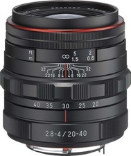 PENTAX HD DA 20-40mm f/2.8-4 ED Limited DC WR Zoom Lens K Mount APS-C