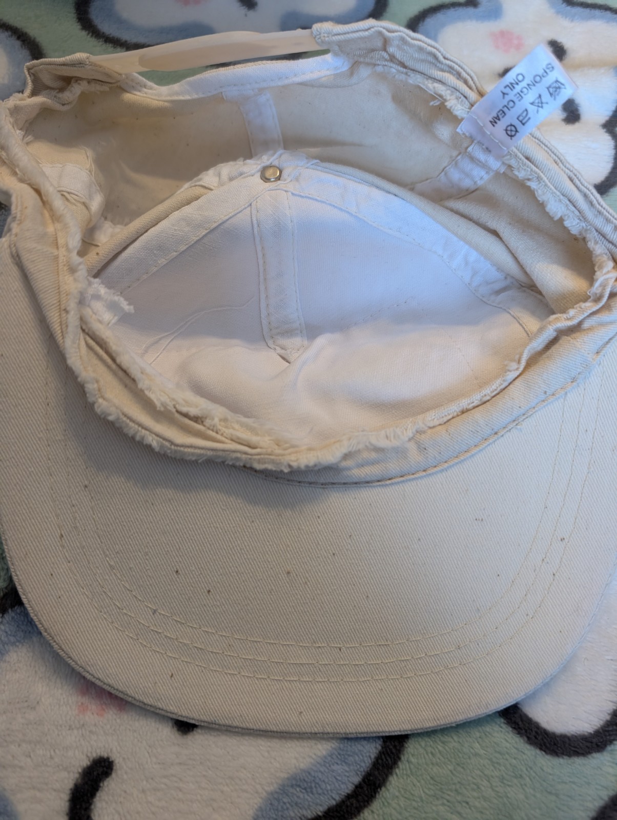 Bonsai Trucker Hat Snapback Beige Patch Cotton Tw… - image 7