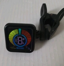 KLIQ UberTuner - Clip-On Tuner for All Instruments - with Guitar, Bass,... 
