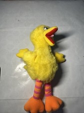  42 . Vintage 1986 Sesame Street Big Bird Plush Pull-15  