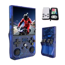 R36MAX Retro Gaming Console, 4-inch HD IPS Screen Handheld Game Consoles with...