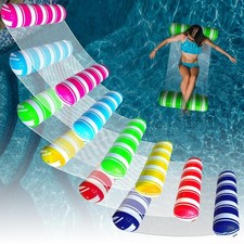 6 Pack Inflatable Pool Floats Adult Size Water Hammock,Water Floaties for Adu...