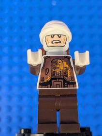 Lego Star Wars: Episode 4-6: Dengar - White Torso Wrap sw0751 Sets 75145, 75167