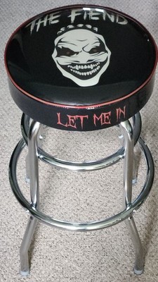 WWE ''The Fiend'' Bray Wyatt bar stool (swivel top) Wyatt Sick6 - Wrestlemania 