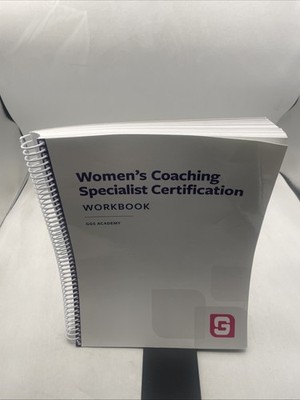 Women's Coaching Specialist Certification Workbook Set GGS Academy VG