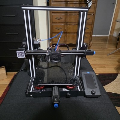 Creality Ender-3 V2 3D Printer CR Touch Bed Leveling Dual Z Axis-Jyers UL