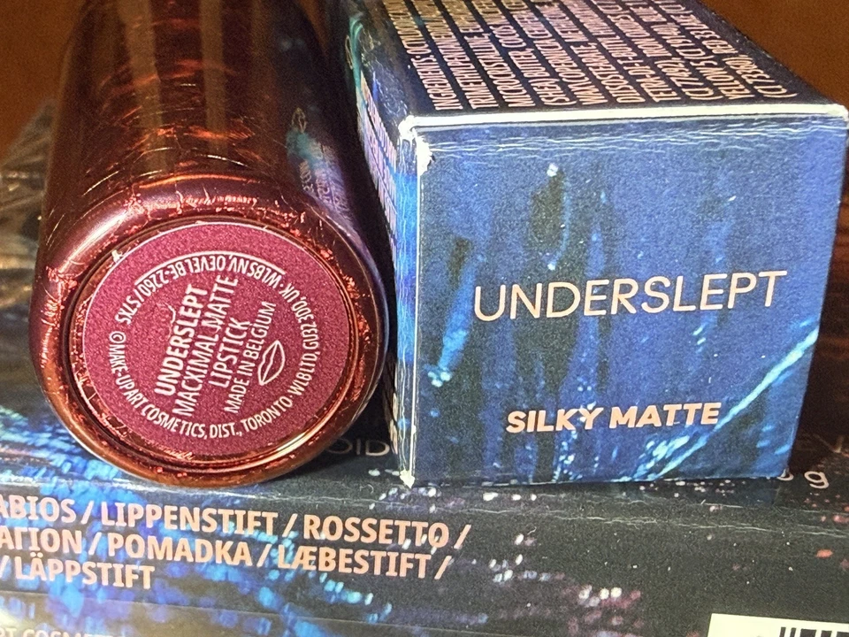 Mac Underslept MACXIMAL SILKY MATTE LIPSTICK NOCTURNA Ltd Edition Sold Out Xmas - Image 2 of 4