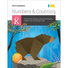 IXL Numbers and Counting Kindergarten Workbooks, Math Book for Kids Ages 5-6...