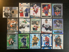 Hockey Card Lot 15 - Jersey, Young Guns,  RC -Suzuki, Tkachuk, Mercer NHL (AA)