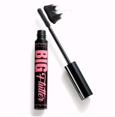 Seraphine  Botanicals BIG Flutter Waterproof Lifting Mascara ONYX Sealed