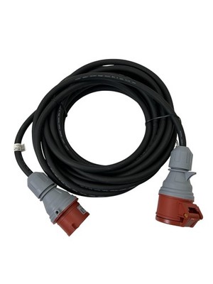 EMOS 3-Phasen Verlängerungskabel 10 m, 400 V, 5x16 A, IP44, Gummi, BESCHÄDIGT